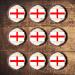 50 England Flag Cupcake Toppers English Flags Edible England Flags Flags Of The World Cake Decorations Eurovision Party Decorations Rugby Cake Decorations British Flag Football Decorations - Buy Online on GoSupps.com