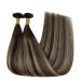 Buy Youngsee Bondings Extensions | Real Hair Ombre U Tip Extensions | 50cm Remy Keratin Bonding | Dark Brown to Ash Blonde #4/18/4 - Buy Online on GoSupps.com