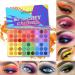 UCANBE 54 Colors Splashy Candies Eyeshadow Palette + 15pcs Makeup Brush Set - Highly Pigmented Eye Shadows for Long-Lasting, Waterproof Makeup with Easy Blending - Bright Colors, Matte, Metallic, Shimmer, Glitter - Includes Brushes - Buy Online on GoSupps.com