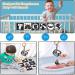 Montessori Contrast Book for Babies 0-12 Months | Black & White Fabric Toy | Sensory Pram Chain Gift - Buy Online on GoSupps.com