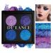 Multichrome Metallic Chameleon Eyeshadow Palette - Glitter Eyeshadow Holographic Multi-Dimensional Eye Sparkle Looks High Pigmented Purple Blue Green Shade for Women Girls Vegan & Cruelty-Free Purple Blue Green Pink