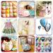 120 Pcs 4'' x 4'' Cotton Craft Fabric Bundle Squares - DIY Sewing Quarters Bundle - Buy Online on GoSupps.com