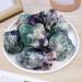 Natural Fluorite Crystal - Raw Rainbow Fluorite Crystals Large Raw Crystals Healing Gemstones for Reiki Healing Tumbling Fountain Rocks Wire Wrapping Decor Cabbing Lapidary Frifer 1 - Buy Online on GoSupps.com