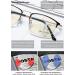 Lanomi Self-Tinting Progressive Glasses for Men - Photochromic Multifocus Blue Light Filter Reading Glasses with UV Protection - Black 1.5X - Buy Online on GoSupps.com