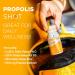 BEE and You 100% Natural Propolis Extract Shot Immune Support Supplement Antioxidants Vitamin C D3 Zinc Orange Juice Raw Honey 50 ml 12 Pack for Men and Women - Buy Online on GoSupps.com
