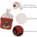 Durable 2L Hot Water Bottle with Reindeer Knitted Cover | Safe & Cozy Christmas Gift | 33x20cm - Buy Online on GoSupps.com
