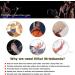 HiRui 2-Pack Wrist Compression Strap & Brace for Fitness Support - Buy Online on GoSupps.com