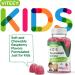 Kids Magnesium Citrate Gummies 120 Count Chewable Supplements for Sleep Aid, Calm Mood & Muscle Relaxation Raspberry Flavor - Buy Online on GoSupps.com