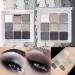 Lazy Eye Eyeshadow smoky makeup eyeshadow color eyeshadow matte eyeshadow palette smokey eyeshadow dark gray and black dots shimmering eyeshadow colors for smokey eyes - Buy Online on GoSupps.com