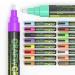 Crafty Croc Liquid Chalk Markers Jumbo 18 Pack - Neon & Earth Colors [6mm Reversible Tip] | Moms Choice Award Gold Recipient | 2 Replacement Tips - Buy Online on GoSupps.com