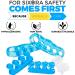 Sixora Premium Gel Toe Separators for Overlapping Toes - Toe Straighteners, Spacers, Hammer Toe & Bunion Corrector - Correct Your Toes Naturally! - Buy Online on GoSupps.com