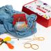 Speedweve Wooden Darning Mini Loom Machine Kit - Complete Darning Tool Set with Mushroom Egg for Mending - Includes Instructions - DIY by AMZ Elite - Buy Online on GoSupps.com