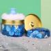 Body Powder Container with Powder Puff - Travel-friendly Dusting Powder Dispenser for Baby Women (Flowering) - Buy Online on GoSupps.com