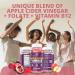 Mommyz Love Apple Cider Vinegar Gummies - Weight Management & Healthy Digestion for New Moms 60 Count with Folate & Vitamin B12 - Buy Online on GoSupps.com