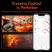 Alfabot K1 Wireless Meat Thermometer - Bluetooth 150m Range Dual Probes App Control for Kitchen & Grill - Buy Online on GoSupps.com