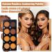 Beteligir 8-Color Powder Contour Palette | Cosmetics Contouring & Highlighting Kit for Flawless Makeup - Buy Online on GoSupps.com