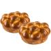 Pull-Apart Challah Bread | Kosher | Traditional Challah for your Holiday or Shabbat Table | 19 oz Per Challah Bread | Sterns Bakery 2 Challah Breads Per Pack(Pull Apart Challah Bread)