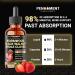 Penhoment 11in1 Wormwood Liquid Drops - Black Walnut Wormwood Liquid Extract with Whole Cloves, Reishi, Peppermint, Oregano, Aloe Vera, Anise Seed - 2 FL OZ - 60 Days Supply - Strawberry Flavor - Buy Online on GoSupps.com