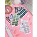 Marble Nail Art Polish Stickers - 12 Sheet Self Adhesive Wraps by Kalolary with Nail File - DIY Nail Art Decoration for Women and Girls - Buy Online on GoSupps.com