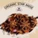 52USA Organic Star Anise 4oz - NON-GMO Chinese Anise Pods - Dried Spice (4 Ounce) - Buy Online on GoSupps.com