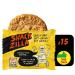 Healthy Kids Snacks Oat Biscuits - Snackzilla 50% Less Sugar Oat Cookies (15x30g : Golden Syrup) Soft Baked Lunch Box Snacks & School Snack Box Healthy Snacks Vegan Biscuits Healthier Cookie Dough