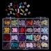 24 Grids Luxury 3D Nail Charms Studs Nail Rhinestones Gems Nail Art 3D Rhinestones Crafts Diamonds Crystal Jewels Stones Decorative Nail Element - Buy Online on GoSupps.com