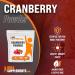 BulkSupplements Cranberry Powder - Dried Unsweetened Cranberry Supplements 500g - UTI Support for Men & Women - Gluten & Sugar Free - 5g per Serving - 17.6oz - Buy Online on GoSupps.com