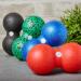 High Pulse Massage Ball - Targeted Muscle Relief & Regeneration | Includes Exercise Poster | 8cm & 12cm Options Available - Buy Online on GoSupps.com