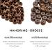 Hair2Heart Nano Ring #8 Dark Blonde - 100 Non-Slip Nano Hair Extensions for Gentle Fastening - Perfect Fit for Fine Hair - Buy Online on GoSupps.com