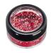 Iridescent Glitter Shakers by Moon Glitter - Cherry - Cosmetic Festival Makeup Glitter for Face Body Nails Hair Lips - 5g