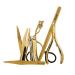 Revlon Gold Series Titanium Coated Tweezer - Slant and Point Tip for Maximum Durability - Buy Online on GoSupps.com