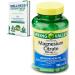 Magnesium Citrate 100mg | Citrato de Magnesio 100 Capsules | Highly Absorbable | Rapid Release for Bone Nerve Muscle Health | Supplement for Sleep Heart Magnesium Supplements