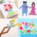 100 Assorted Colors Mini Brads for Scrapbooking and DIY Projects - 8x12mm - Buy Online on GoSupps.com