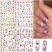 Cat Nail Design 3D Self-Adhesive Stickers - Cute Cartoon Nail Decals for Women and Girls | Manicure Decoration Supplies - Buy Online on GoSupps.com