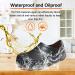 Chef Non Slip Work Shoes for Men & Women - Comfortable Nursing Clogs for Kitchen & Office - Unisex Indoor/Outdoor Zapatos para Cocina - Seaside Black/Orange (Size 8 Women/6.5 Men) - Buy Online on GoSupps.com