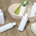 Buy 5 Pack of 100ml Travel Bottles - Empty Squeeze Plastic Containers with Flip Cover for Shampoo & Cosmetics - White - Buy Online on GoSupps.com
