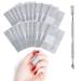 HUAXIYAN 200 Pcs Foil Nail Wraps Remover with 1Pcs Cuticle Pusher Nail Art Soak Off Gel Polish Acrylic Removal 1 Count (Pack of 1)