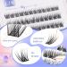 LZM 10mm C Curl Fake Eyelashes - Natural Look Soft DIY Cluster Lashes | Individually Made False Eyelashes for Stunning Beauty - Buy Online on GoSupps.com