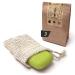 Nature nerds - sisal soap sacks (3 Set) soap bag soap network bathing ball - plastic -free & ideal for soap remnants 3 pieces (1 Pack)