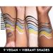 Urban Decay 24/7 Inks Liquid Eyeliner Pen - Water-Resistant, Smudge-Resistant, All Day Wear - Vegan Formula - Precision Tip - Oil Slick (Gunmetal Shimmer) - Buy Online on GoSupps.com