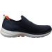 Skechers Men's GoWalk 6 Stretch Fit Slip-On Walking Shoe - Navy/Orange - Size 11 - Buy Online on GoSupps.com