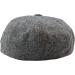 Buy Vintage 8 Panel Baker Boy Cap | TruClothing.com | Wool Tweed Brown Grey Shelby Hat - Buy Online on GoSupps.com