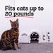 Interior Cat Door - No-Flap Design for Easy DIY Setup | Secure Installation | Cats Up to 20 lbs | No Training Needed - Original White - Buy Online on GoSupps.com