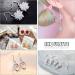 925 Sterling Silver Earring Hooks Set - 150 PCS Ear Wires & 500pcs Earring Making Kit with Hypoallergenic Fish Hooks, Jump Rings, and Silicone Backs - Silver - Buy Online on GoSupps.com
