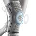 2 Pack Knee Sleeve Professional Ultra Knee Elite Knee Compression Sleeve for Men Women Knee Braces for Knee Pain Knee Support Bandage for Pain Relief Workout Sports (Grey L) Grey Large