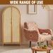14 Pressed T Shape Cane Webbing Sheet - 3.3 ft Natural Rattan Roll for Caning Projects - Buy Online on GoSupps.com