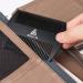 AhfuLife Metal Hair & Beard Comb - Credit Card Size Pocket Comb for Men - Anti-Static Stainless Steel Comb (Black) - Buy Online on GoSupps.com