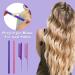 VEGCOO 42 Pcs Flexible Curling Rods Kit 40 Pcs 9.5'' Flexi Rods in 0.3''/0.5'' Diameters with 2 Pcs Steel Pintail Comb for Long Hair Short Hair DIY Hair Salon - Buy Online on GoSupps.com