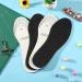 Kids Memory Sponge Shoe Insoles - 2 Pairs, Breathable & Washable - Black - Buy Online on GoSupps.com