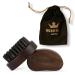 RUBAB MEN Travel Friendly Nylon Bristle Beard Brush for Men (Pocket Size)